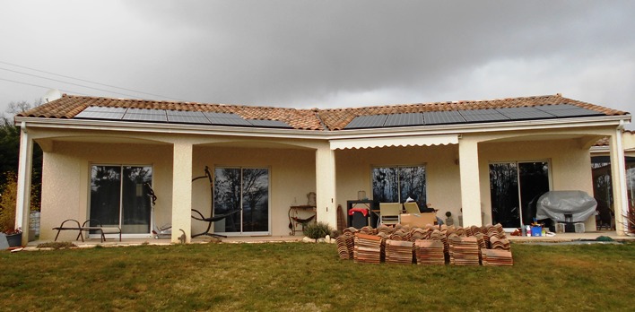 Installation Photovoltaïque 5 Kwc - Autoconsommation et revente du surplus à E