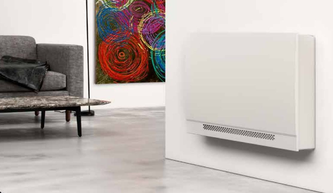 Radiateur réversible (chaud - froid) idéal pour remplacer un radiateur classique