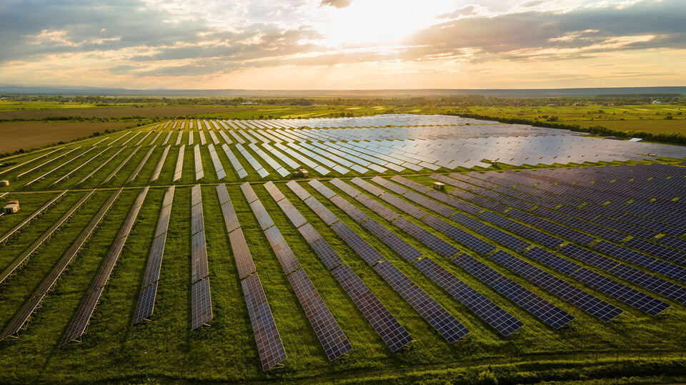 Centrale solaire au sol