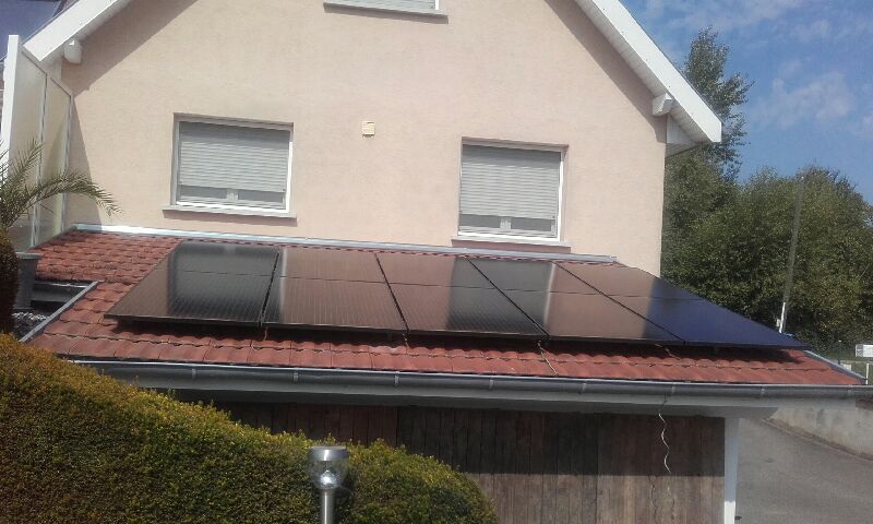 Installation solaire en Alsace