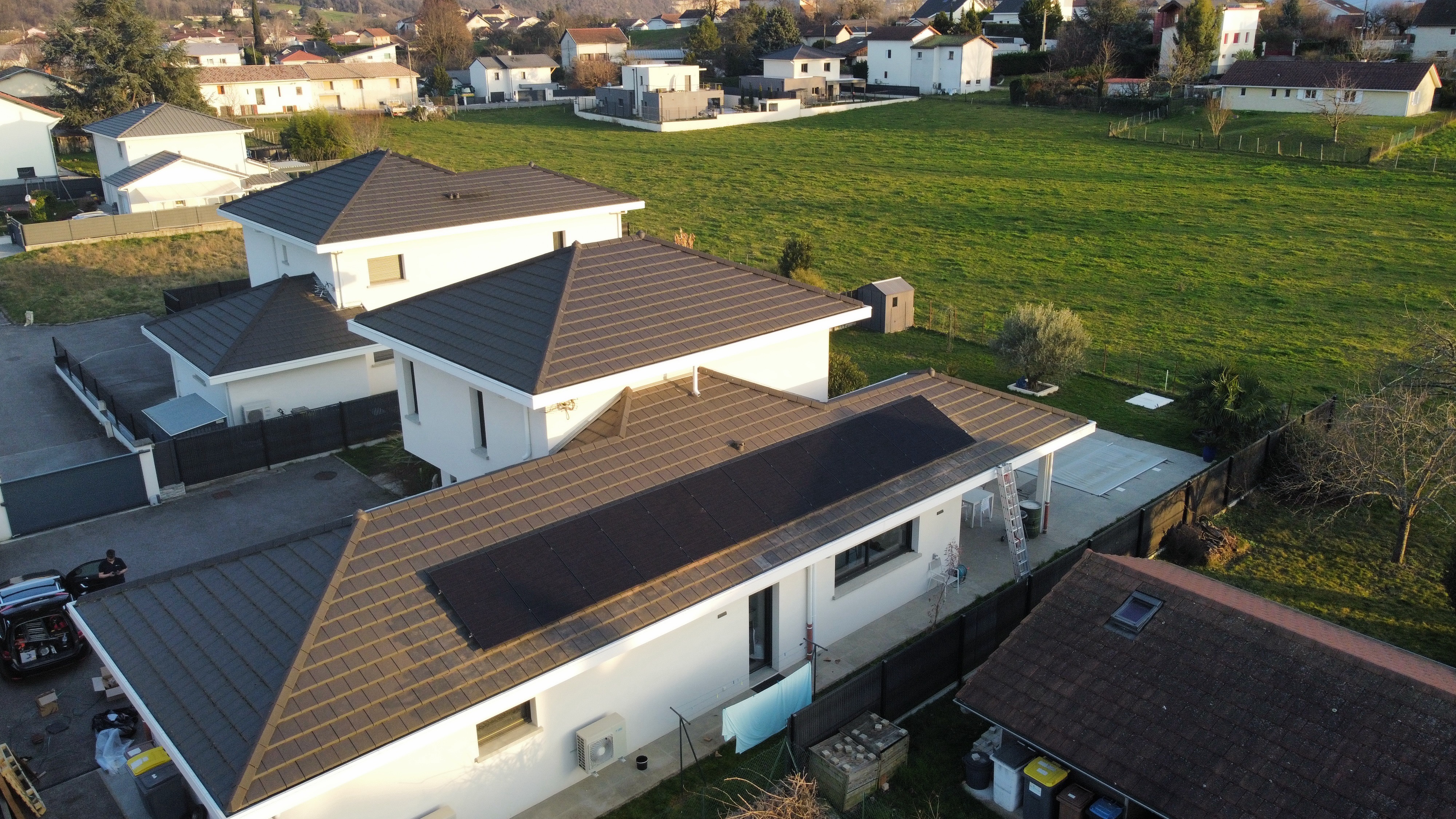 6 Kwc de panneaux solaires sur coublevie