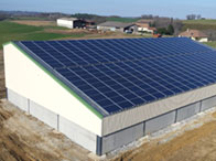 Construction de hangar photovoltaïque - 100 kWc