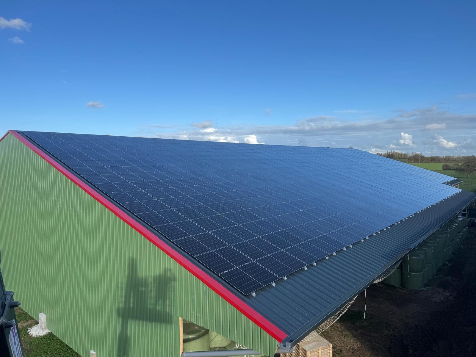 Installation de panneaux solaire à Nantes, chantier 2025