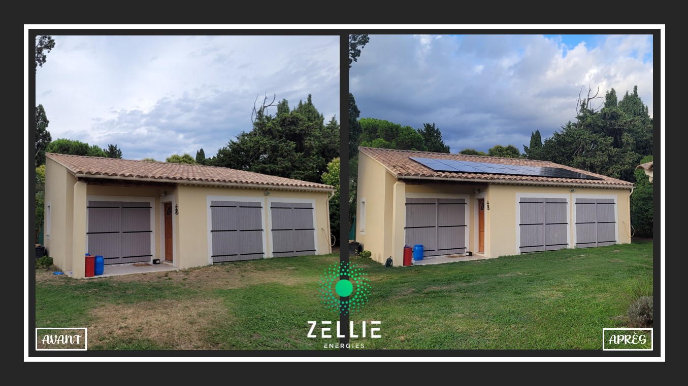 Direction la région Provence-Alpes-Côte-d’Azur, à Châteaurenard, pour vous dévoiler une de nos installations. Un beau projet de 6 Kwc en surimposition de toiture.