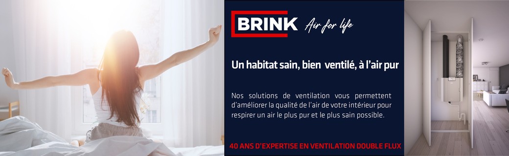 VMC double flux - Brink Climate Systems France