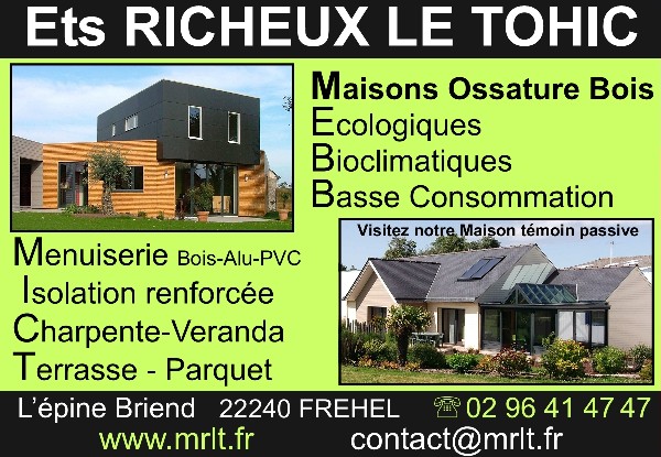 RICHEUX LE TOHIC ETABLISSEMENT