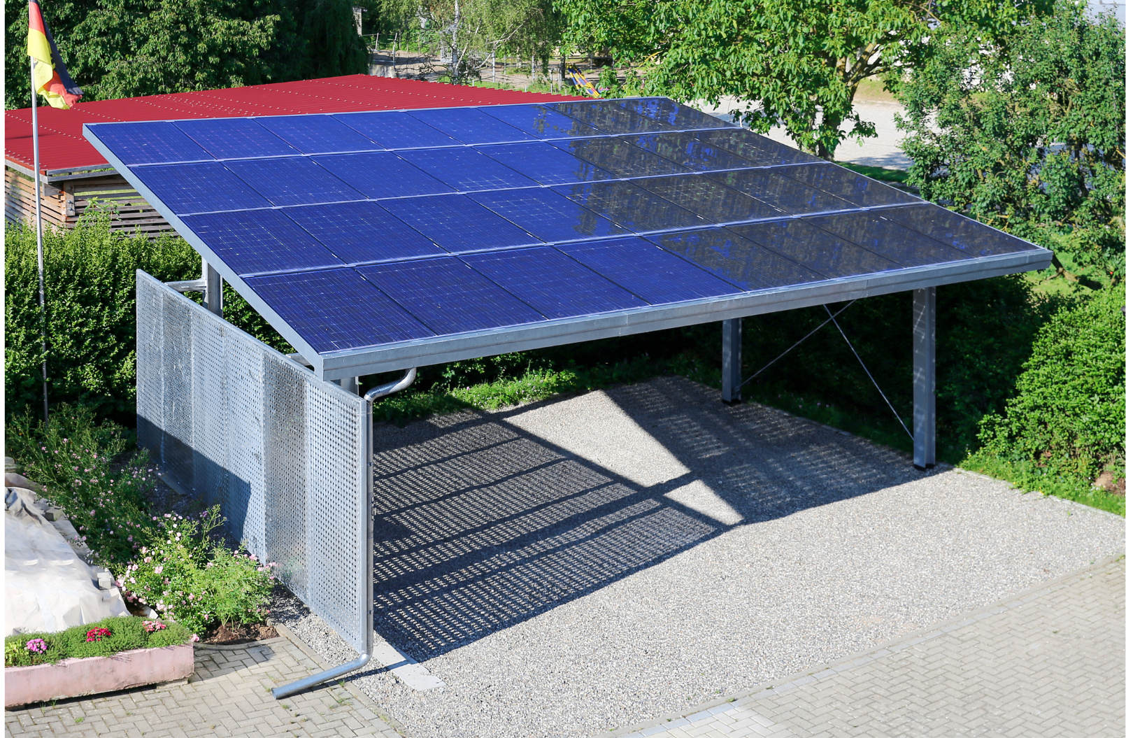 carport solaire particulier 