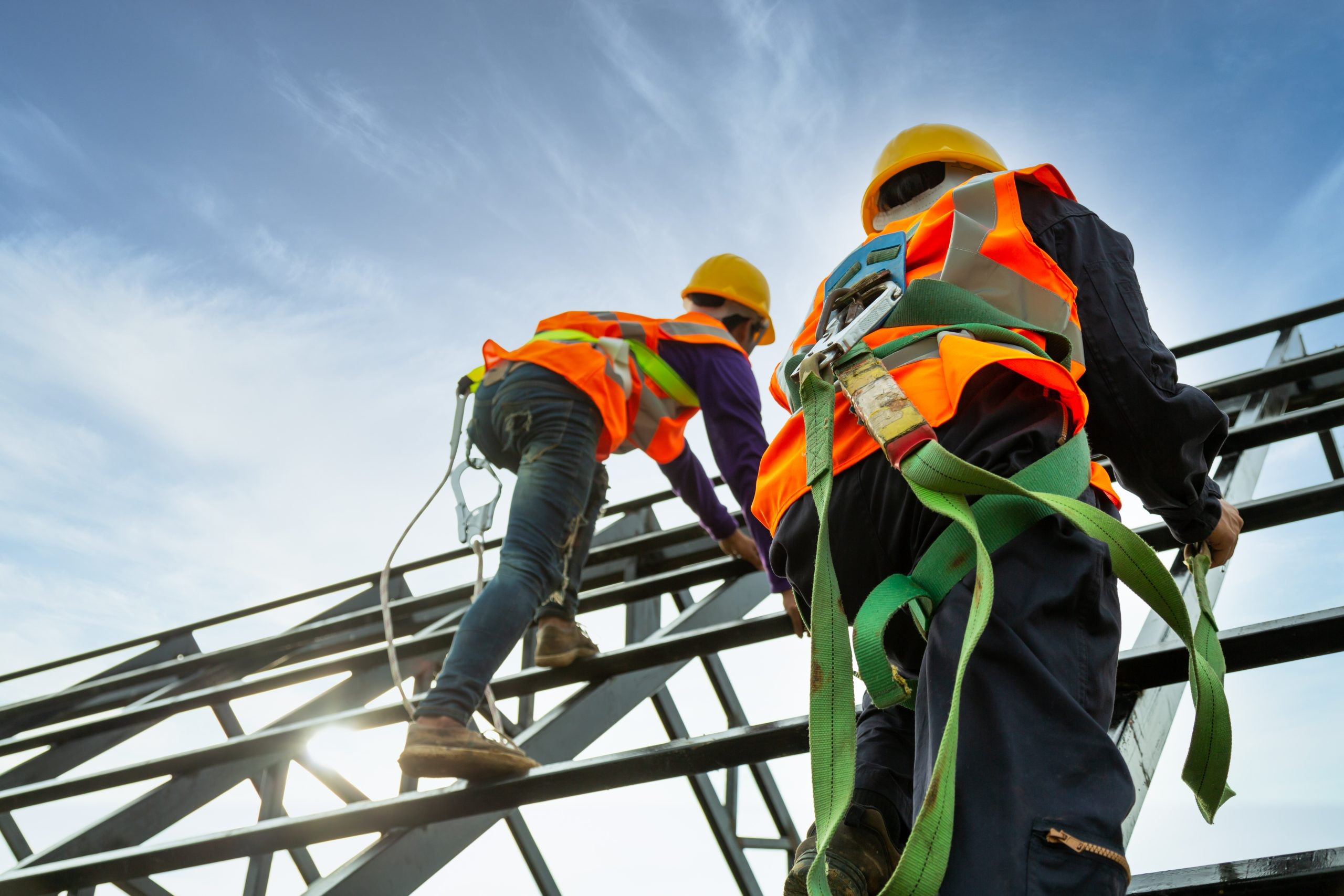 Les équipements de protection individuelle lors du travail en hauteur