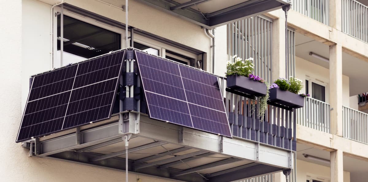 Panneau solaire sur balcon : le kit photovoltaïque